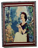 © Disney Snow White Songbird Tapestry Throw